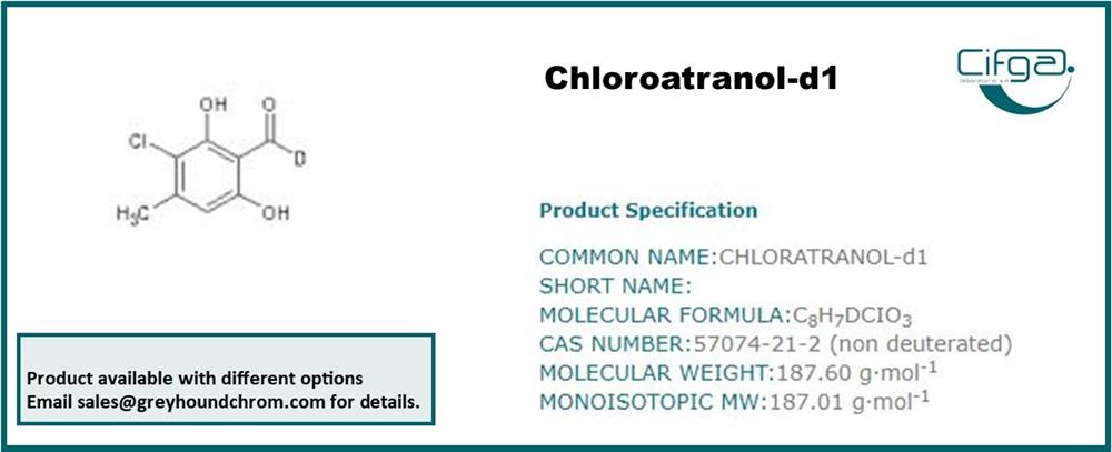 Chloroatranol-d1 Certified reference Material